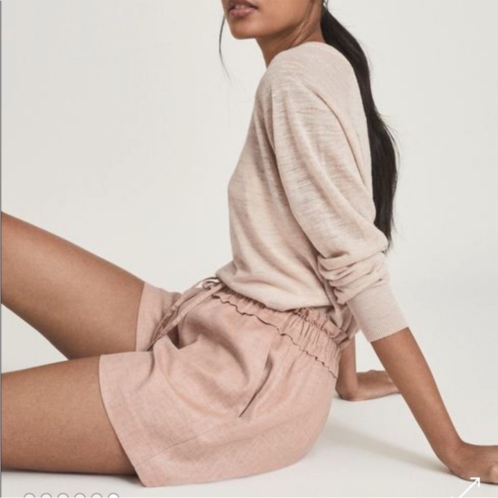 Women's Pink Casual Shorts